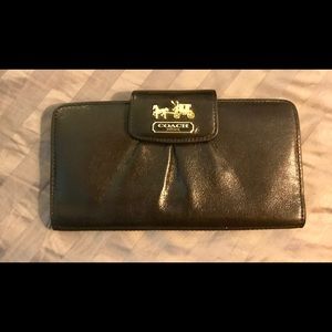 Authentic Leather Coach Wallet